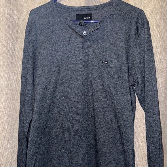 Hurley Other - Hurley | Men's Long Sleeve Henley Shirt | Size M